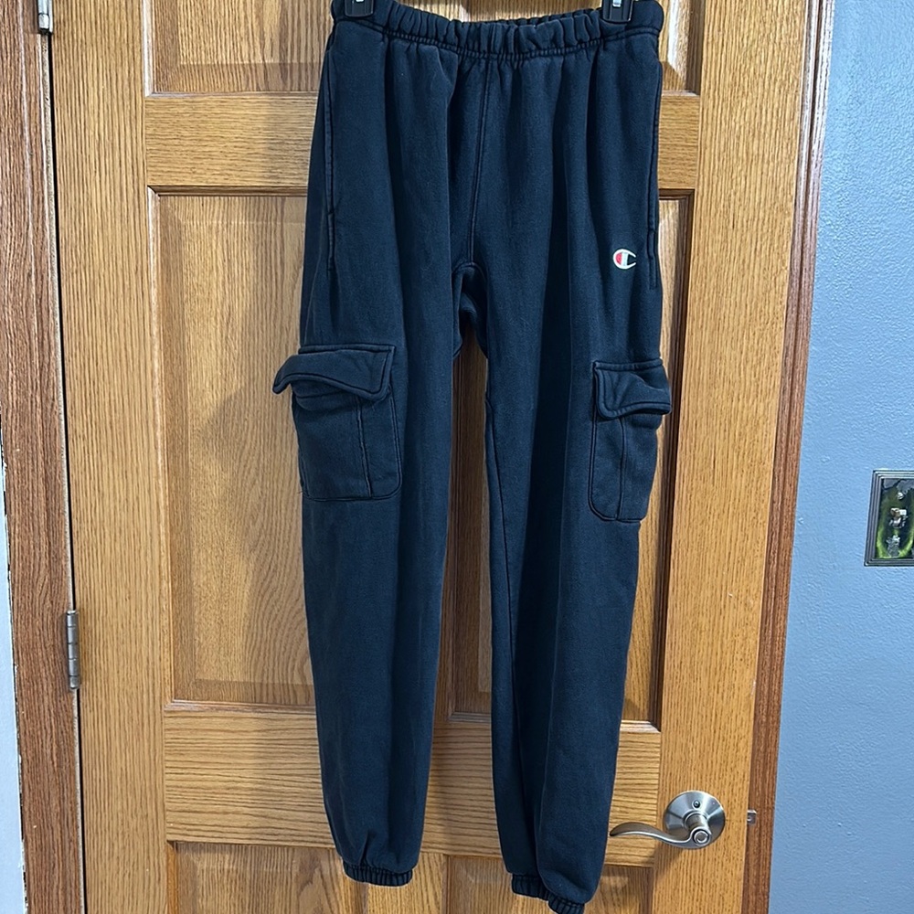 Champion black Cargo Joggers